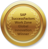 SuccessFactors Work Zone Innovation Challenge Global Winner